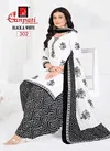 Black & White Vol 03 By Ganpati Heavy Cotton Printed Dress Material Suppliers In India